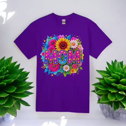Mom in Bloom Tshirts