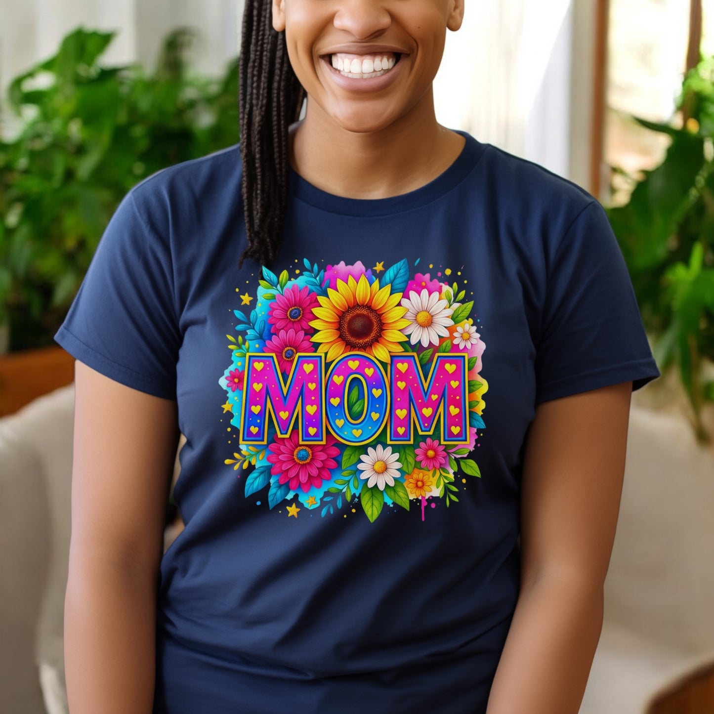 Mom in Bloom Tshirts