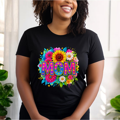 Mom in Bloom Tshirts