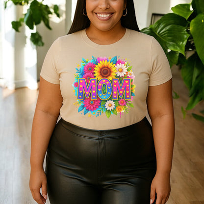 Mom in Bloom Tshirts