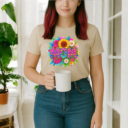 Mom in Bloom Tshirts