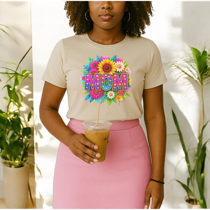 Mom in Bloom Tshirts