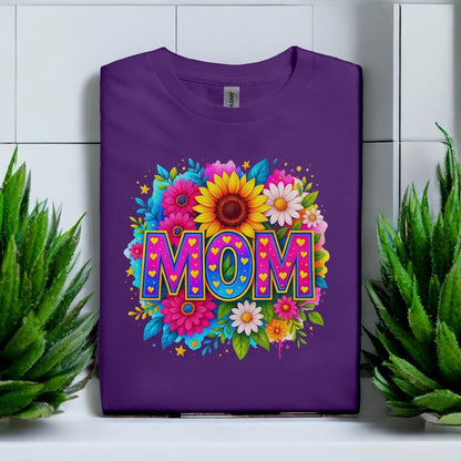 Mom in Bloom Tshirts