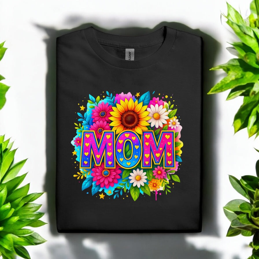 Mom in Bloom Tshirts