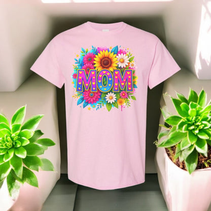 Mom in Bloom Tshirts