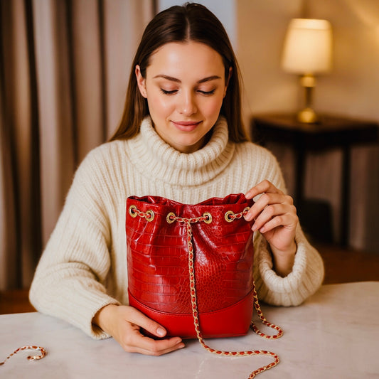 Serpentine Elegance Tote